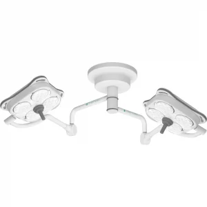 Foco Cirurgico de Teto LED DOIS BRACOS - DUPLEX 4LE-4LE 160.000 + 160.000 LUX